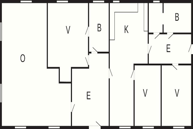 6 persoons vakantie huis in Store Heddinge-Plattegrond