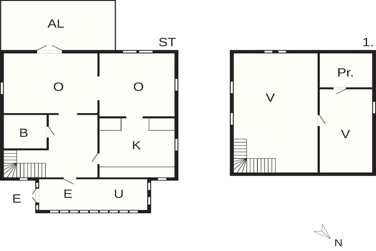 5 persoons vakantie huis in Hedekas-Plattegrond