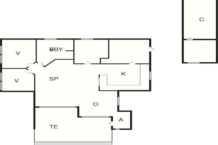 6 persoons vakantie huis in Græsted-By Traum - Plattegrond