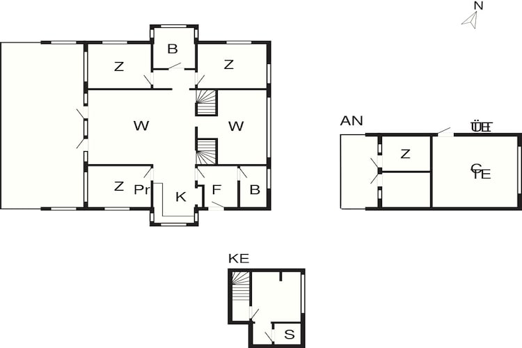 5 etoiles maison de vacances a Løkken-By Traum-Plan d'étage