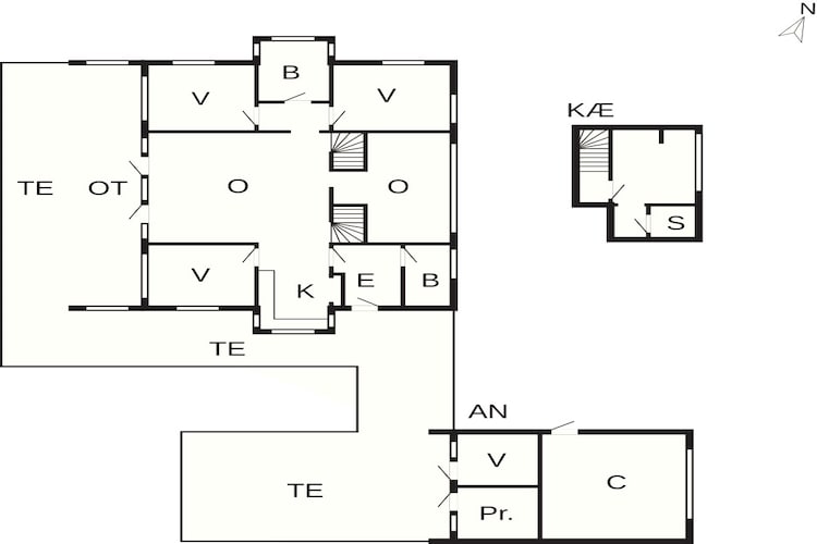 5 star holiday home in Løkken-By Traum-Floor plan