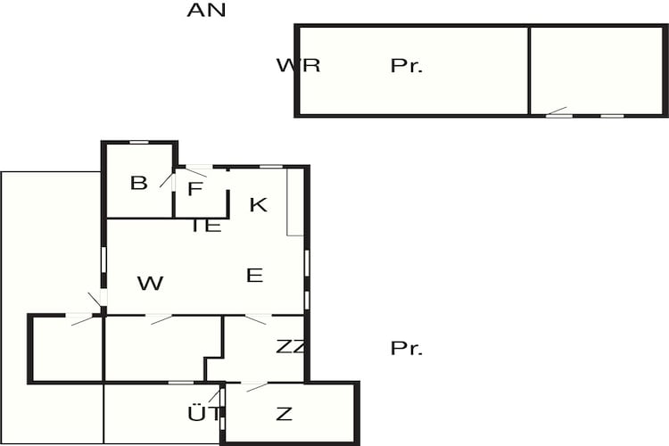 4 Personen Ferienhaus in Thisted-By Traum-Grundriss