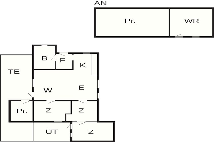 4 persoons vakantie huis in Thisted-By Traum-Plattegrond