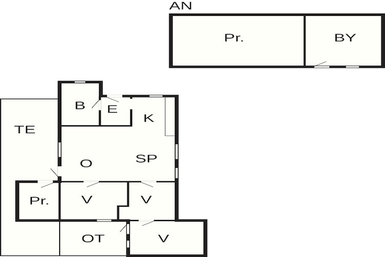 Maison de vacances pour 4 a Thisted-By Traum-Plan