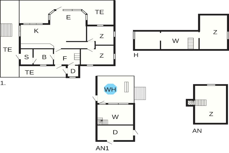 4 sterren vakantie huis in Storsteinnes-Plattegrond
