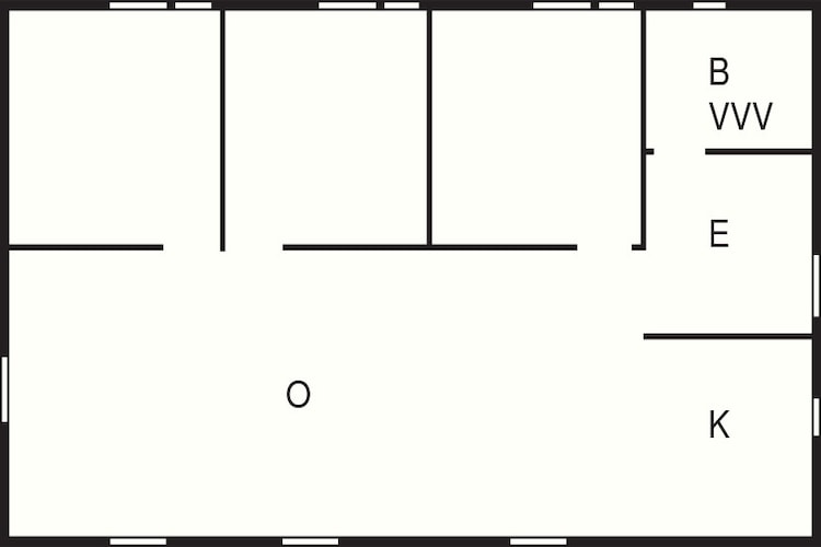 4 star holiday home in Hovborg-By Traum-Floor plan