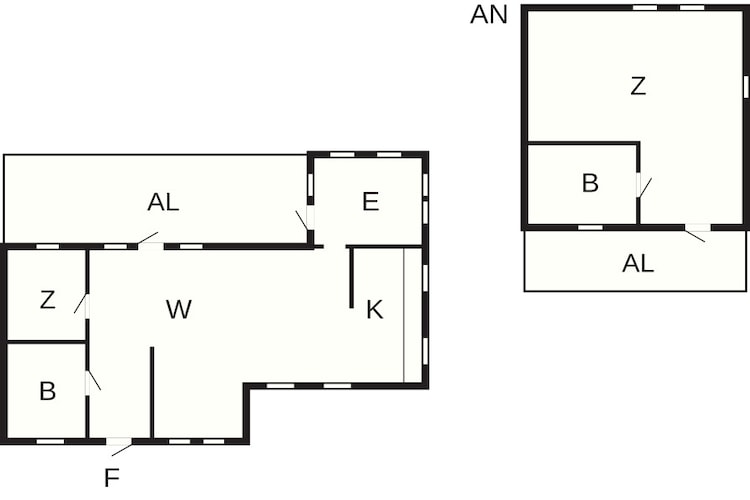 5 Personen Ferienhaus in MUNKEDAL - Grundriss