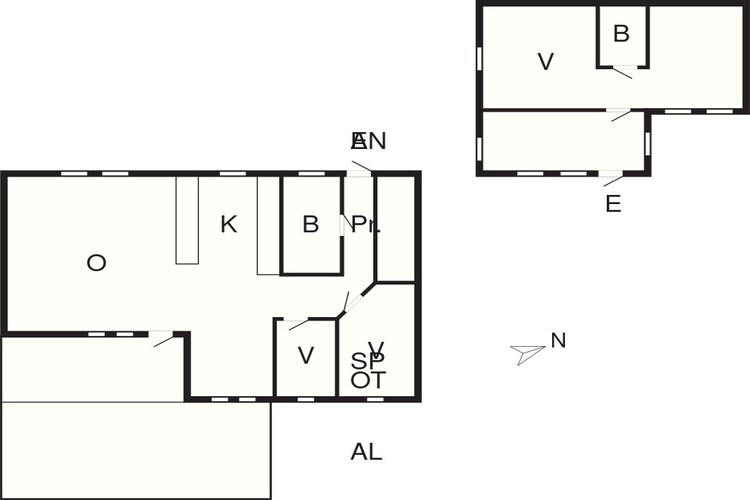6 Personen vakantie huis in KUNGSHAMN-Plattegrond