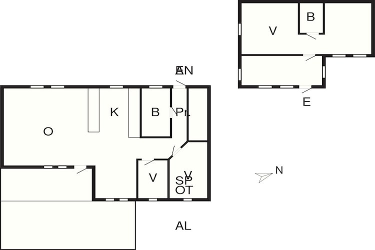 6 Personen Ferienhaus in KUNGSHAMN - Grundriss