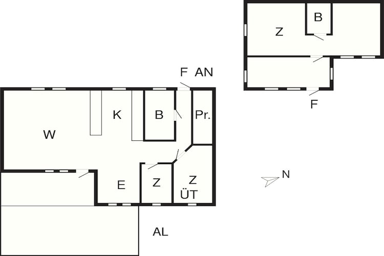 6 Personen Ferienhaus in KUNGSHAMN - Grundriss