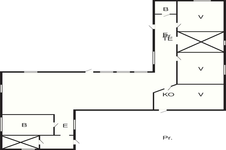 4 Sterne Ferienhaus in MELLBYSTRAND-Grundriss