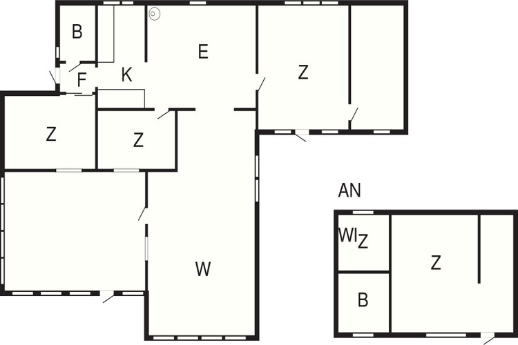 10 Personen vakantie huis in Græsted-By Traum-Plattegrond