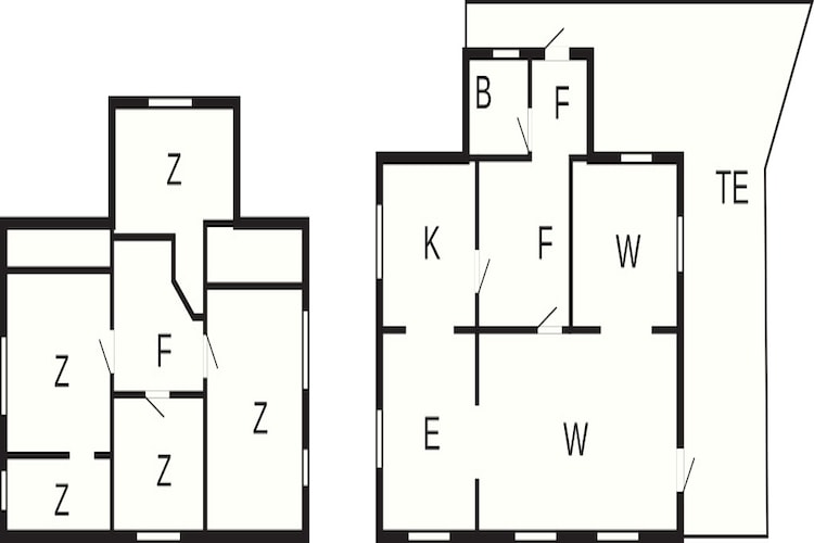 9 Personen vakantie huis in Åram-Plattegrond