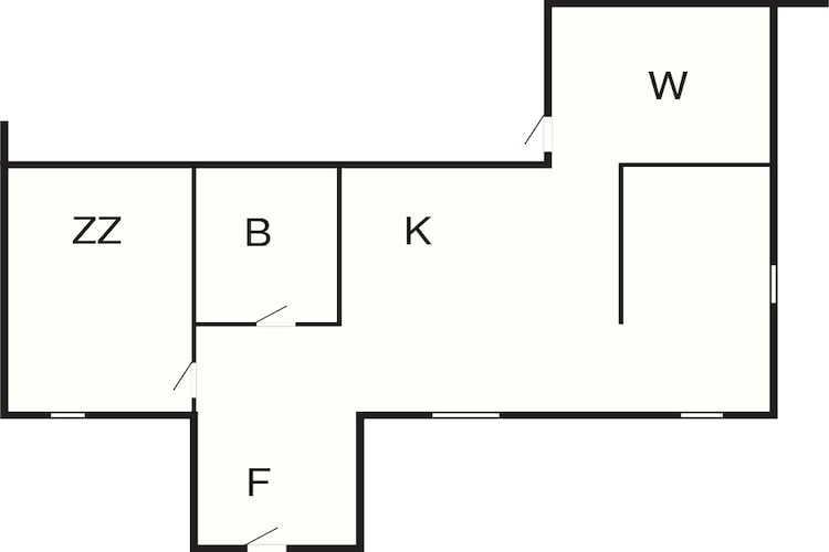 4 person holiday home in Bergsjö-Floor plan