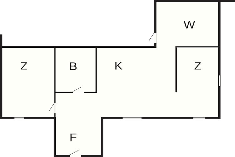 4 Personen vakantie huis in Bergsjö - Plattegrond