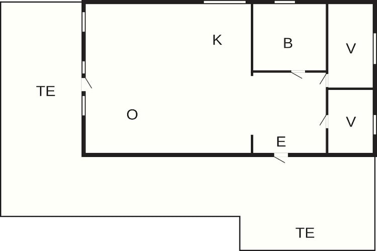 4 Personen vakantie huis in BENGTSFORS-Plattegrond