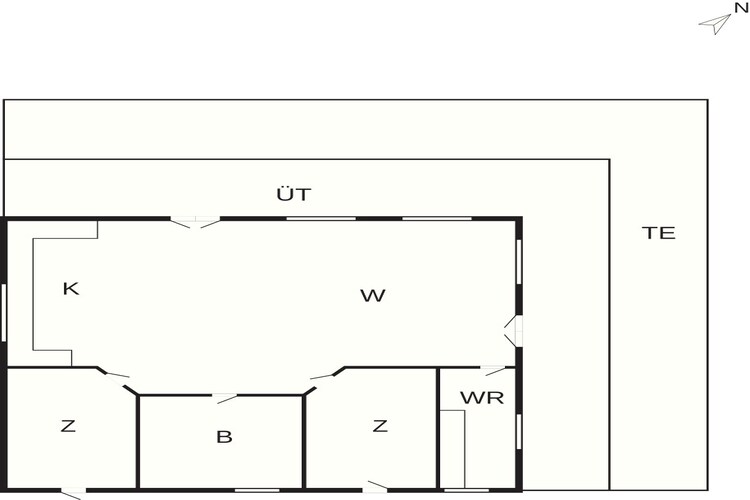 5 sterren vakantie huis in Hadsund-Plattegrond