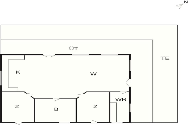 5 sterren vakantie huis in Hadsund - Plattegrond