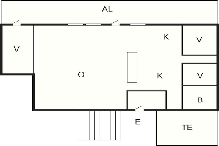 4 sterren vakantie huis in HOLSLJUNGA-Plattegrond