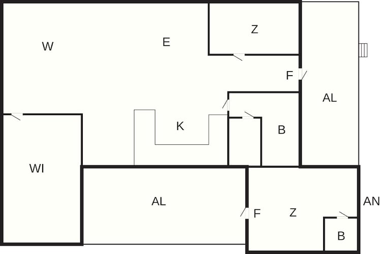 4 star holiday home in SÖLVESBORG-Floor plan