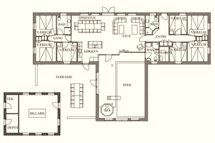 4 star holiday home in Ulfborg-Floor plan