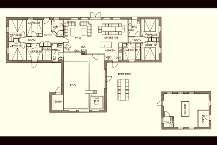 4 star holiday home in Ulfborg-Floor plan