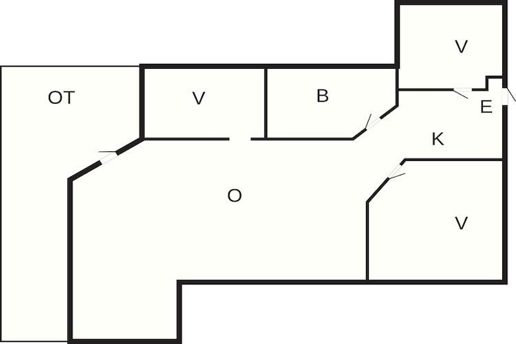 Familie Strand Retreat -- By Traum Ferienwohnungen-Plattegrond