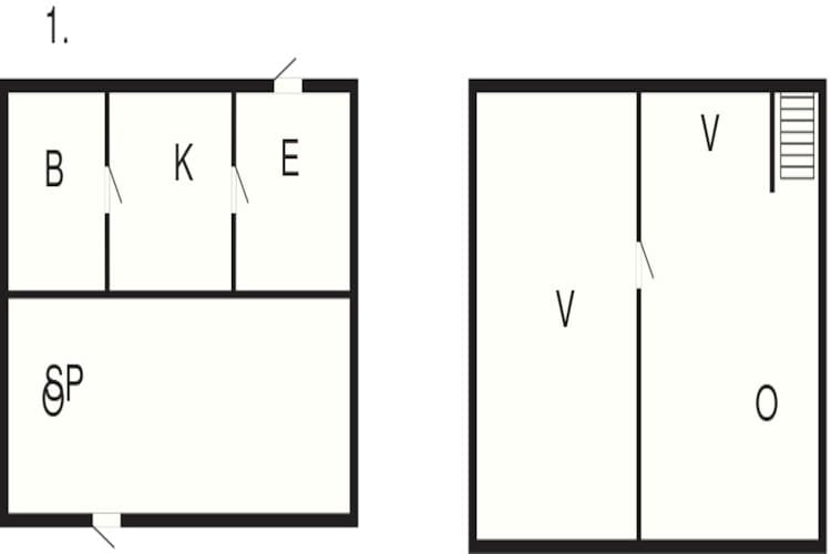 4 person holiday home in Vesløs-Floor plan