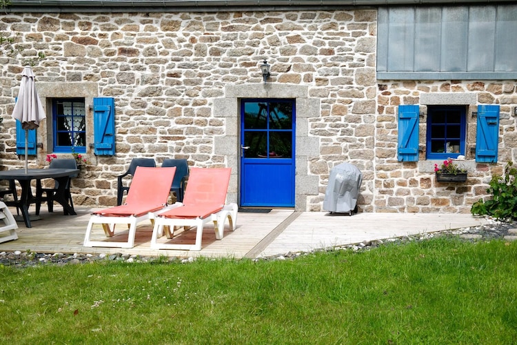 Maison de pêcheur Plougoulm-Terrasbalkon
