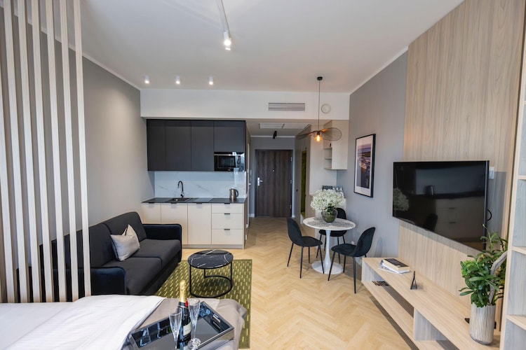 Appartement, spa-zone, centrum van Szczecin