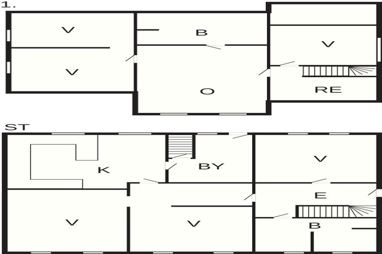 Dobbeltv(relse (2 personer)-Plattegrond