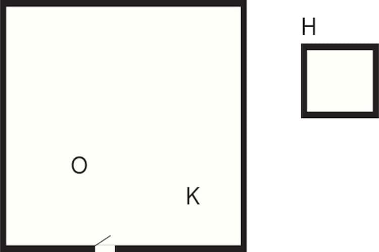Vesterhavshytte til 6 Personer-Floor plan