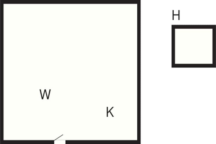 Vesterhavshytte til 6 Personer-Floor plan