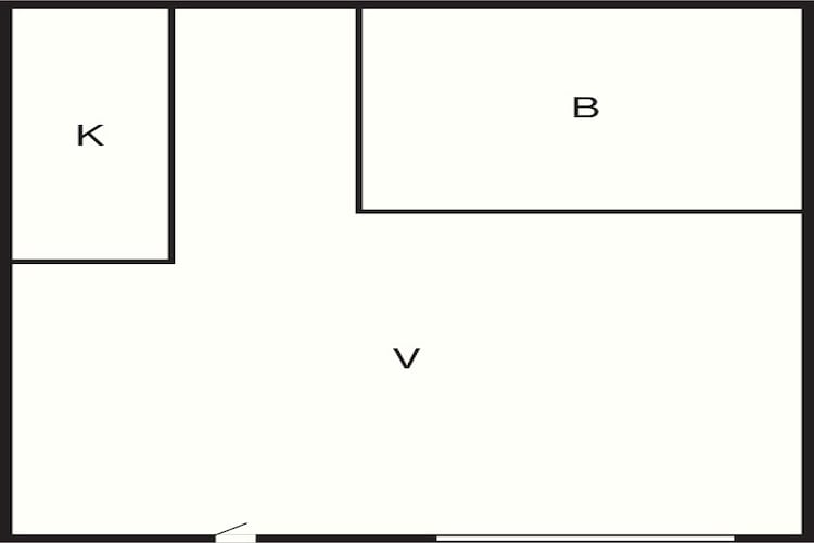 Luksus hytte til 8 personer-Floor plan