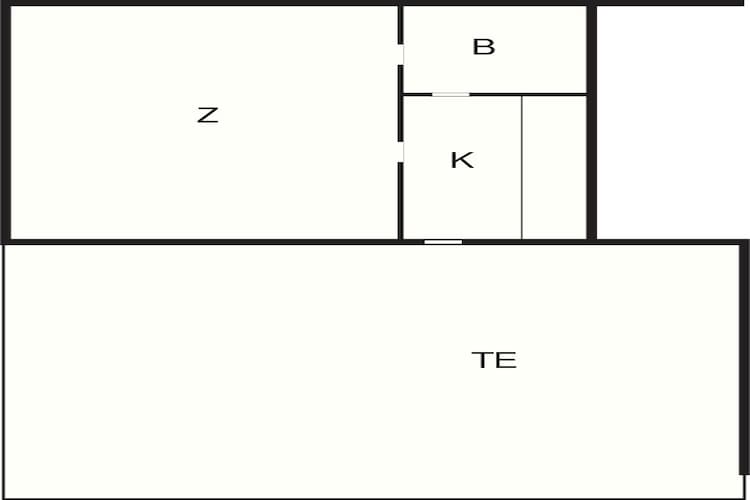 Maison de parc de vacances pour 2 a Middelfart-Plan d'étage