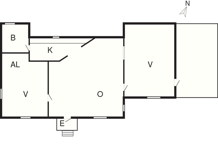 5 Personen vakantie huis in FJÄLLBACKA-Plattegrond