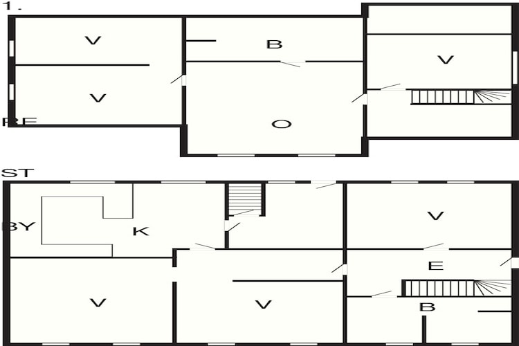 BUDGET DOBBELT V(RELSE (3 personer)-Floor plan
