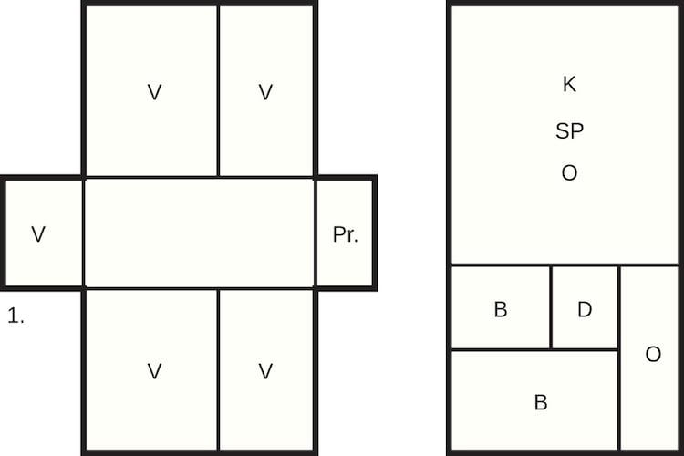 10 person holiday home in KVINESDAL-Floor plan