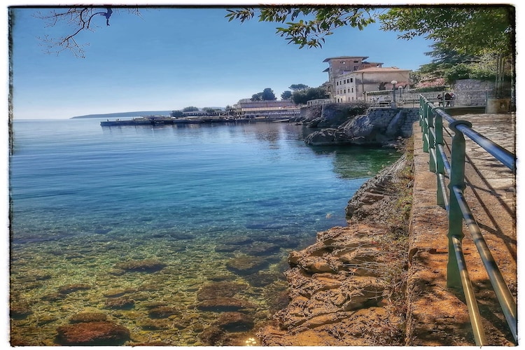 Secluded Lovran Apartment with Balcony and Patio- Two Bedroom Apartment-Outdoor