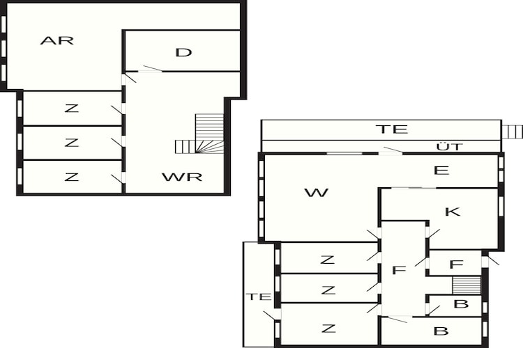 12 Personen vakantie huis in Davik-Plattegrond