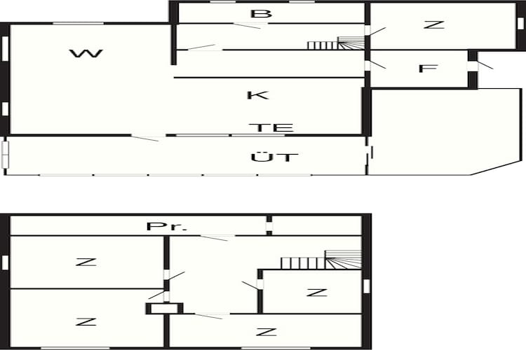 8 person holiday home in Svensby-Floor plan