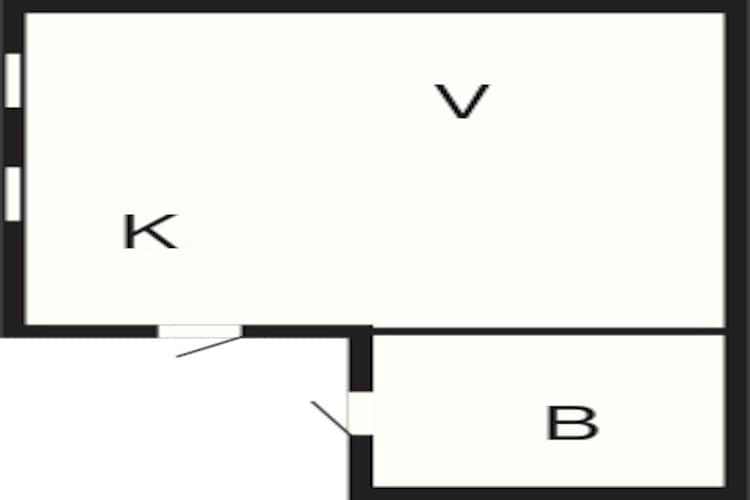4 persoons vakantiehuis in Hoor-Plattegrond