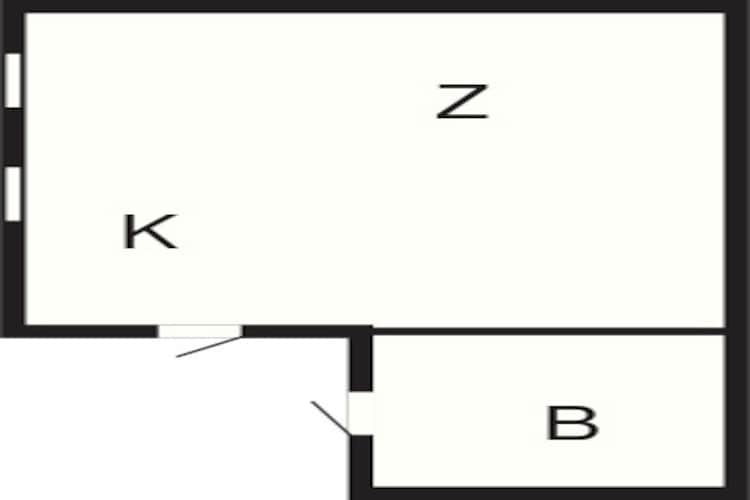 4 persoons vakantiehuis in Hoor-Plattegrond