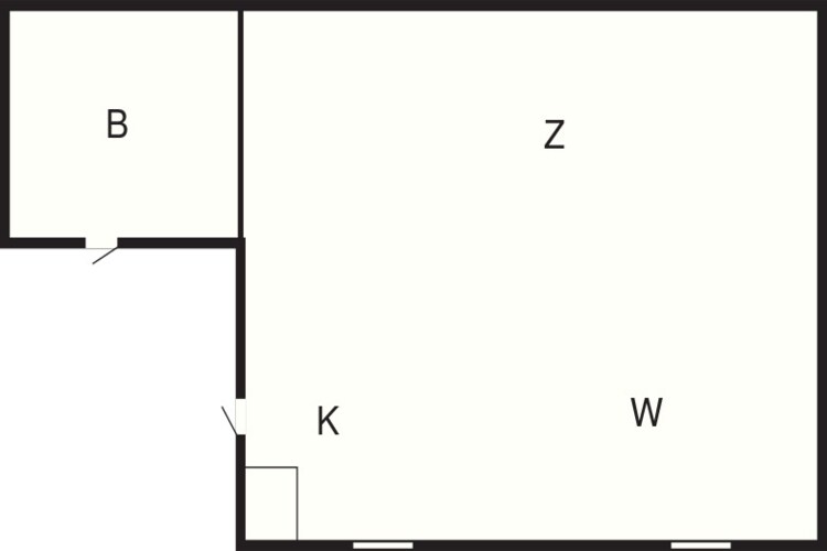4 persoons vakantiehuis in Hoor-Plattegrond