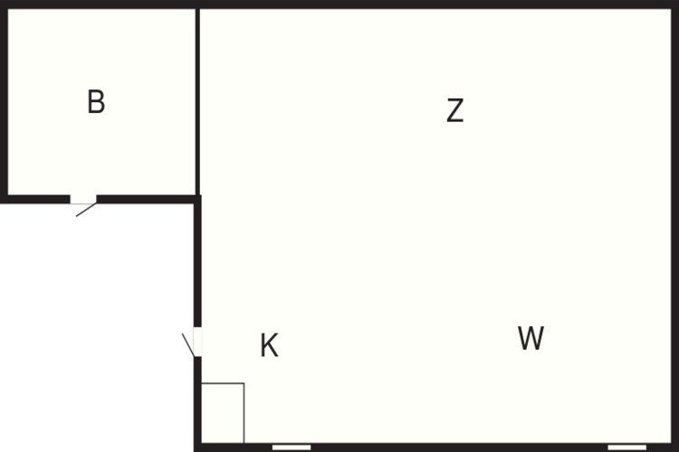 4 persoons vakantiehuis in Hoor-Plattegrond