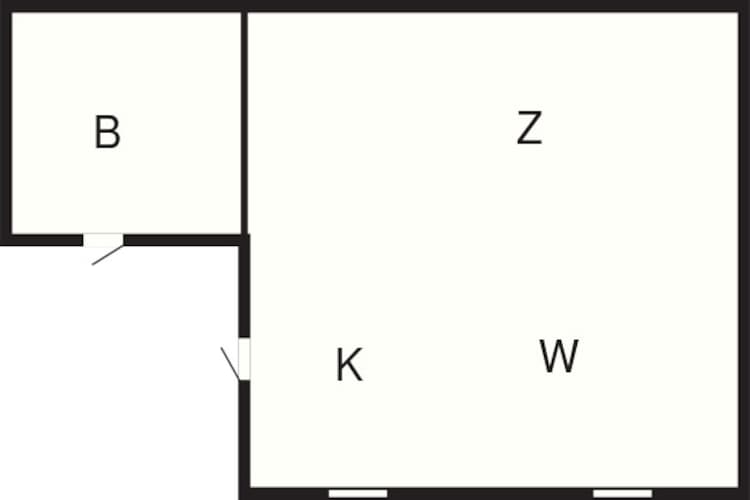 Vakantiehuis in Hoor met zwembad-Plattegrond