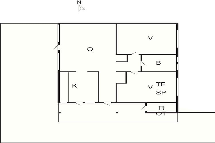 5 Personen vakantie huis in Aabenraa-By Traum - Plattegrond