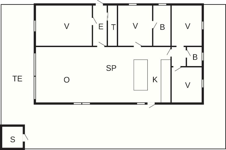5 sterren vakantie huis in Vestervig-By Traum-Plattegrond