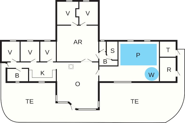 4 sterren vakantie huis in Løkken-By Traum-Plattegrond