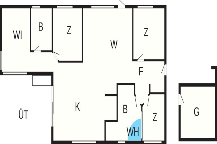 4 sterren vakantie huis in Sydals-By Traum-Plattegrond